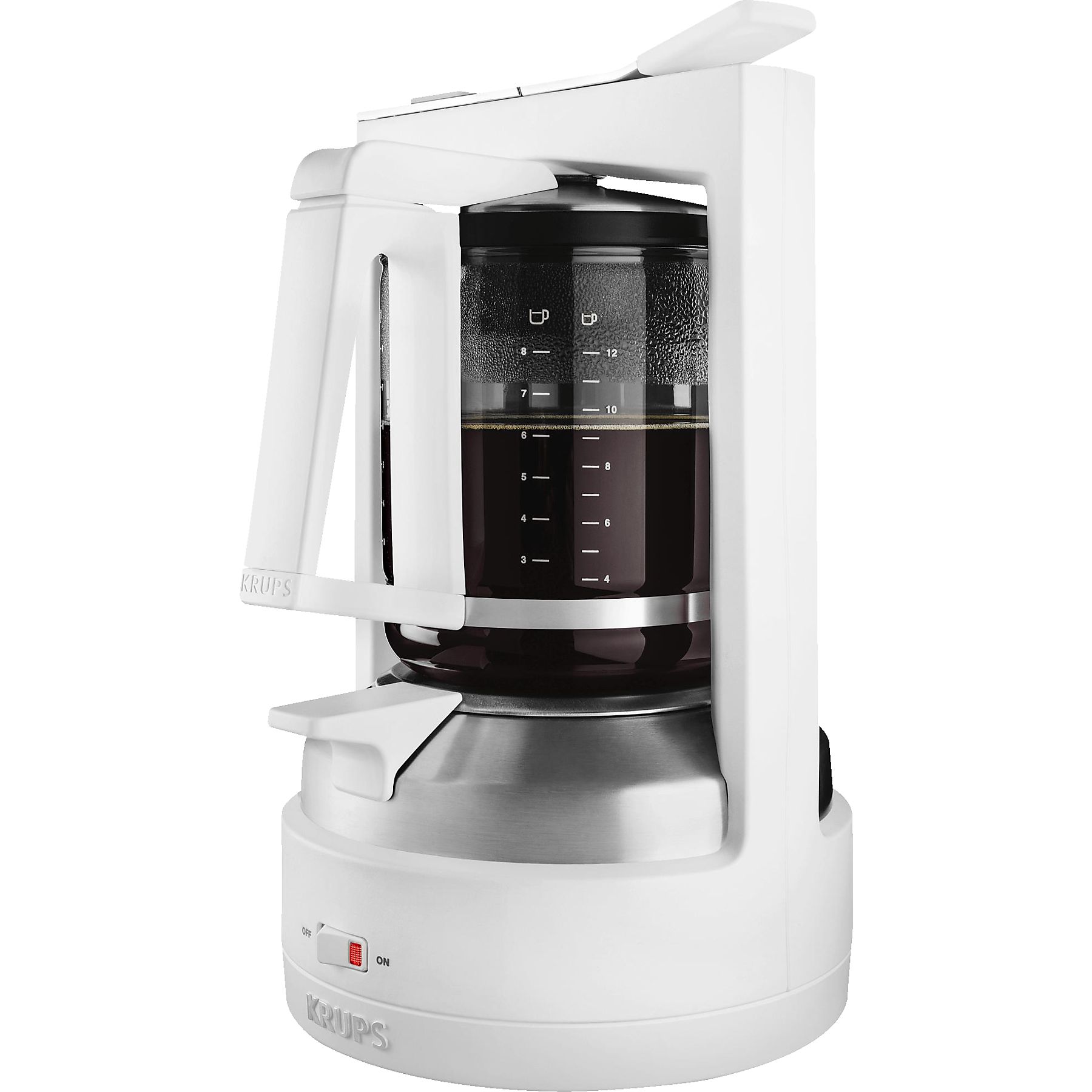 KRUPS KM 4682 Kaffeemaschine Weiß