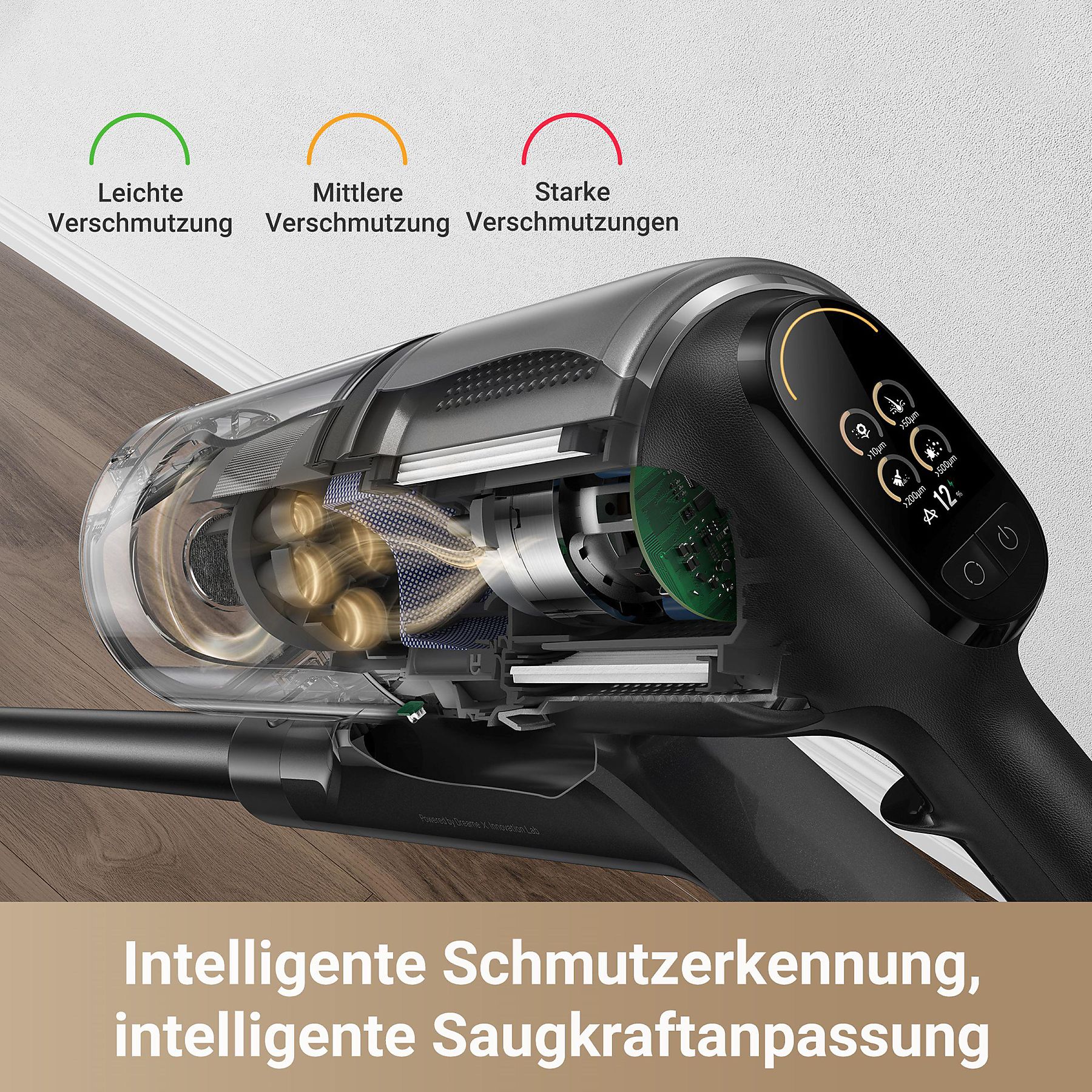 DREAME Z30 Stielsauger, Akkubetrieb, 29,6 Volt
