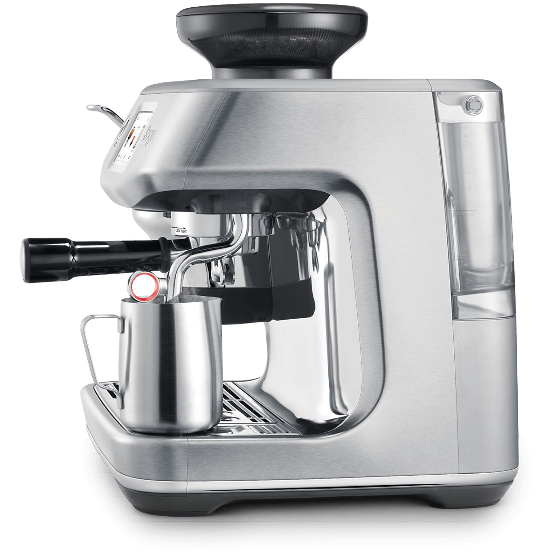 SAGE SES881BSS4FEU1 the Barista Touch™ Impress Espressomaschine Gebürstetes Edelstahlgrau