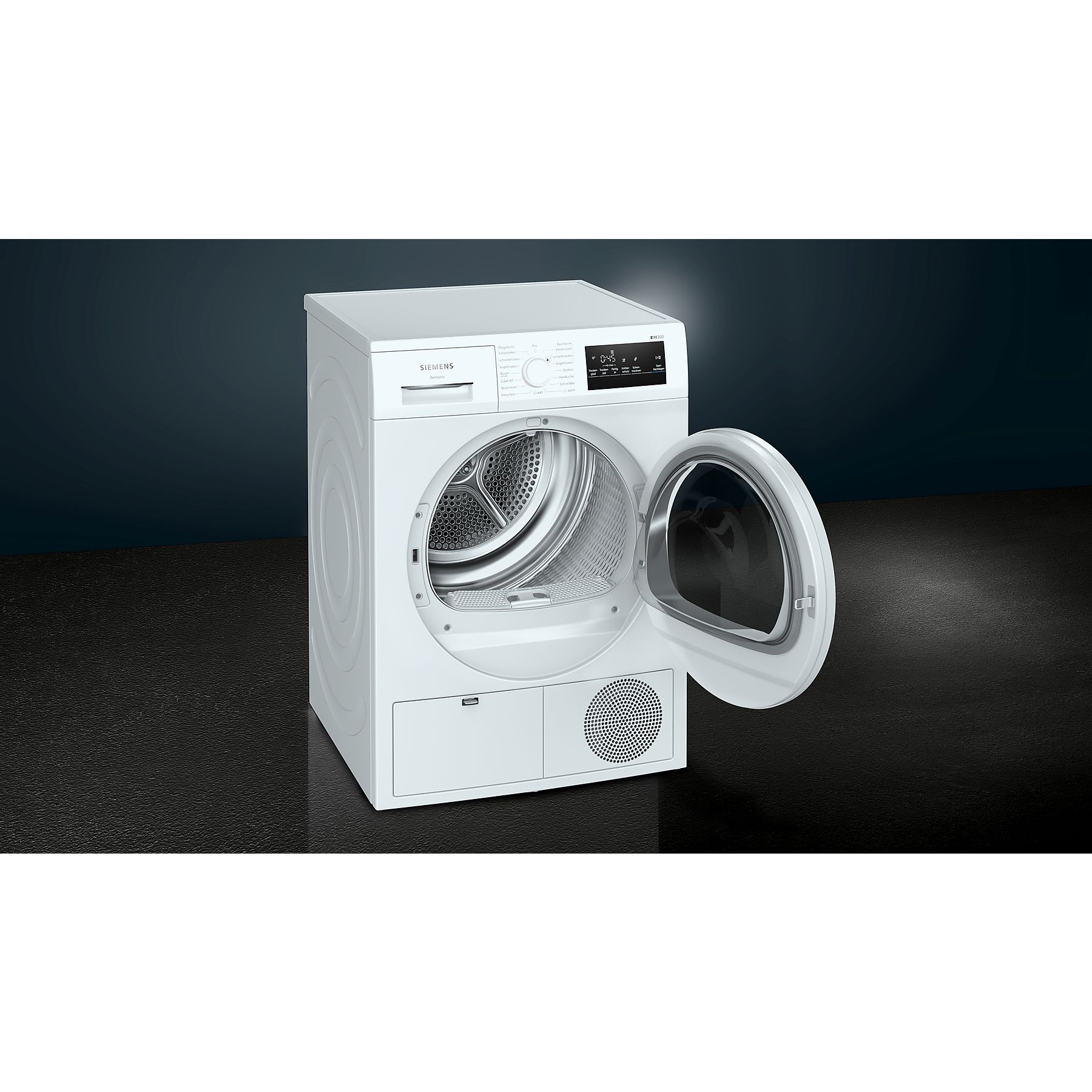 SIEMENS WT45HVA3 Wärmepumpentrockner iQ300 (8 kg, Weiß)