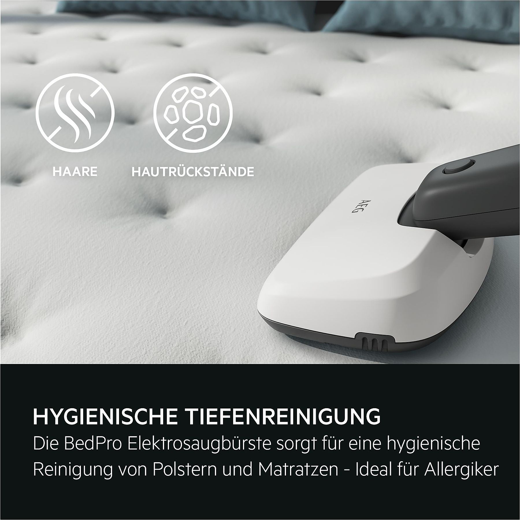 AEG HYGIENIC 5000 (AS52H212XN) Stielsauger, Akkubetrieb, 130 Watt