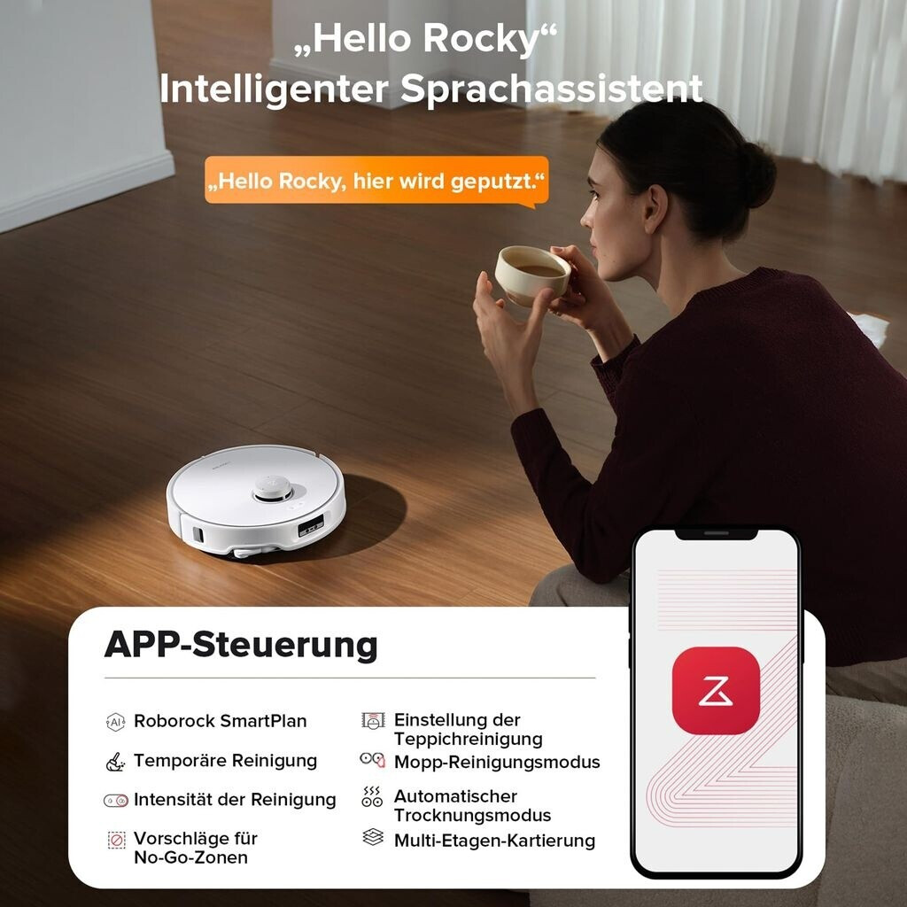 Roborock Qrevo Edge Saugroboter mit Multifunktions-Dockingstation 3.0