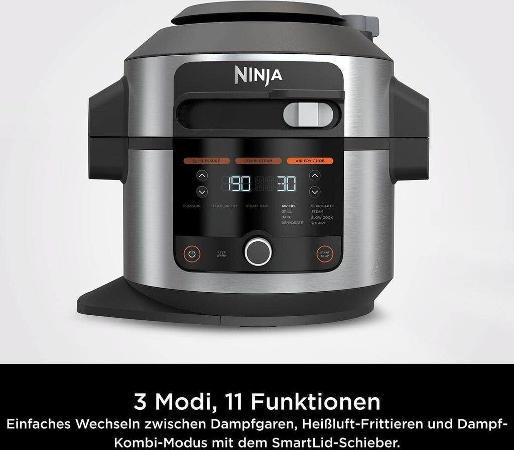 Ninja Foodi 11-in-1 SmartLid Multi-Cooker OL550EU