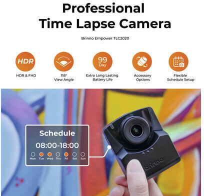 Brinno EMPOWER TLC2020 ATH1000 + AWM100 Kit