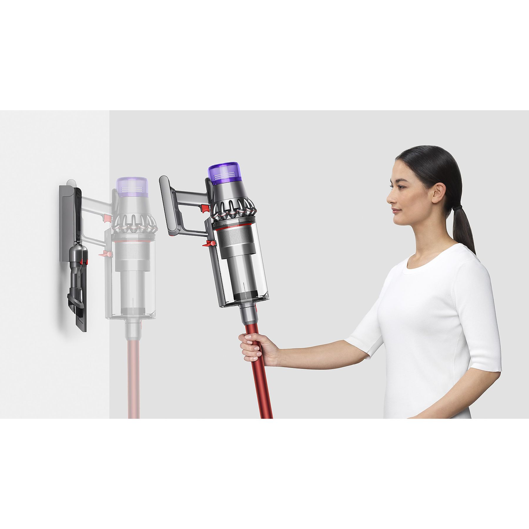 DYSON Outsize Absolute Stielsauger, Akkubetrieb, 610 Watt