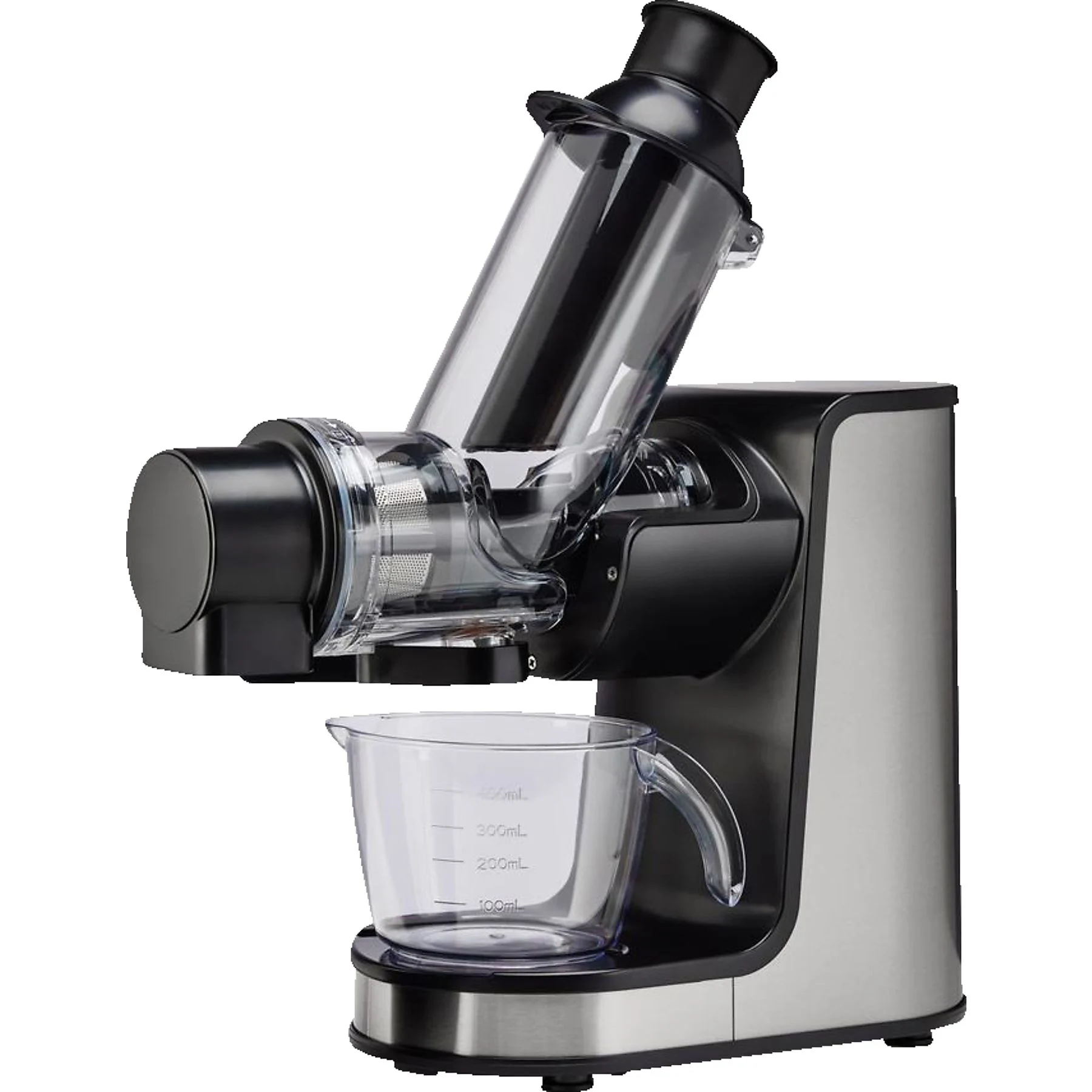 GORENJE Gorenje Slow-Juicer JC200BE für nährstoffreiche Säfte Slow Juicer 200 Watt, Edelstahl/Schwarz