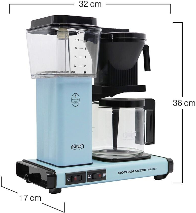 Technivorm Moccamaster KBG Select Pastel Blue