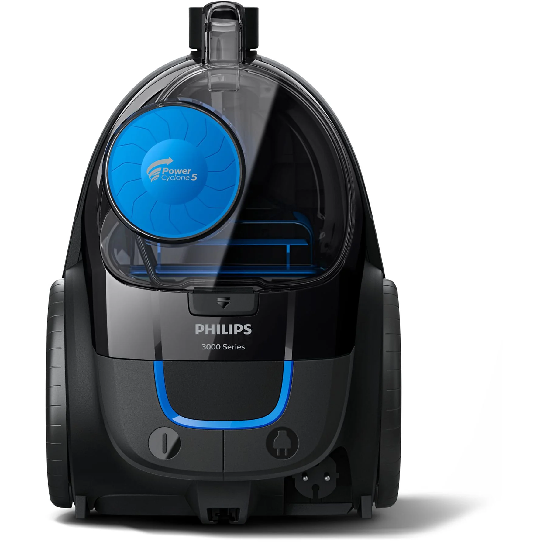 PHILIPS FC9331/09 Zylinder-Vakuum Staubsauger, maximale Leistung: 900 Watt, Tiefschwarz)