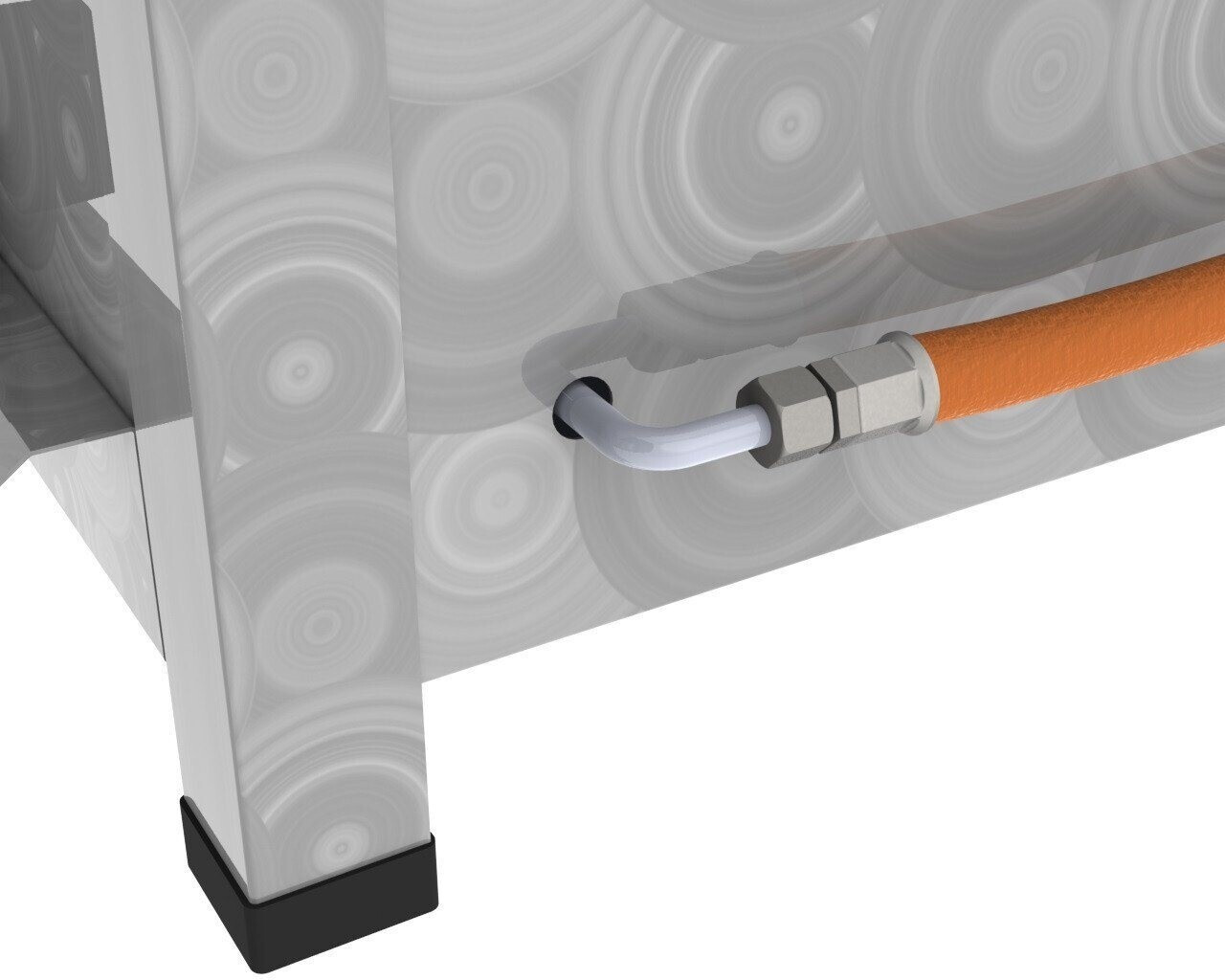 ChattenGlut Professional Gastrobräter 6-flammig Standgerät 22,0kW und Rost - silber 67598308