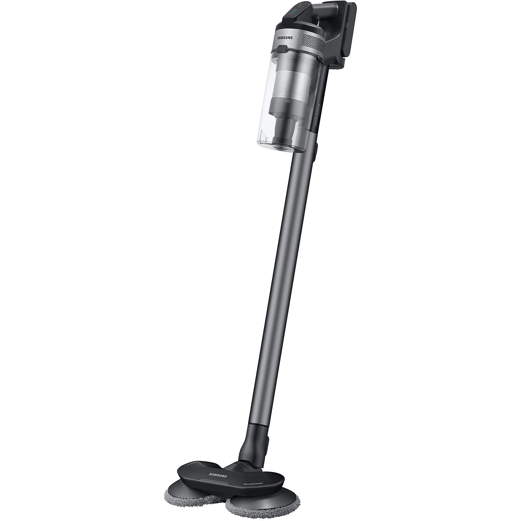 SAMSUNG VS20B75BDR5/WD Jet 75E Wet & Clean Stielsauger, Akkubetrieb, 550 Watt