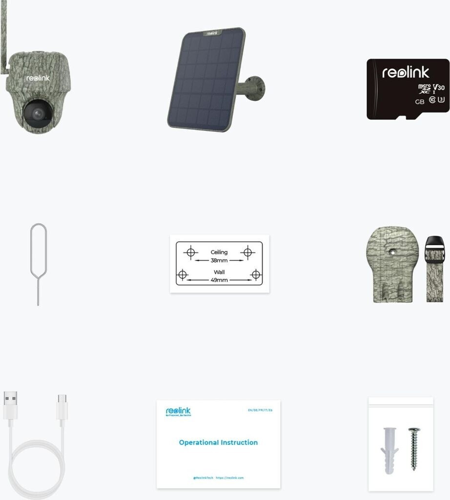 reolink Go Series G450 inkl Solar Panel