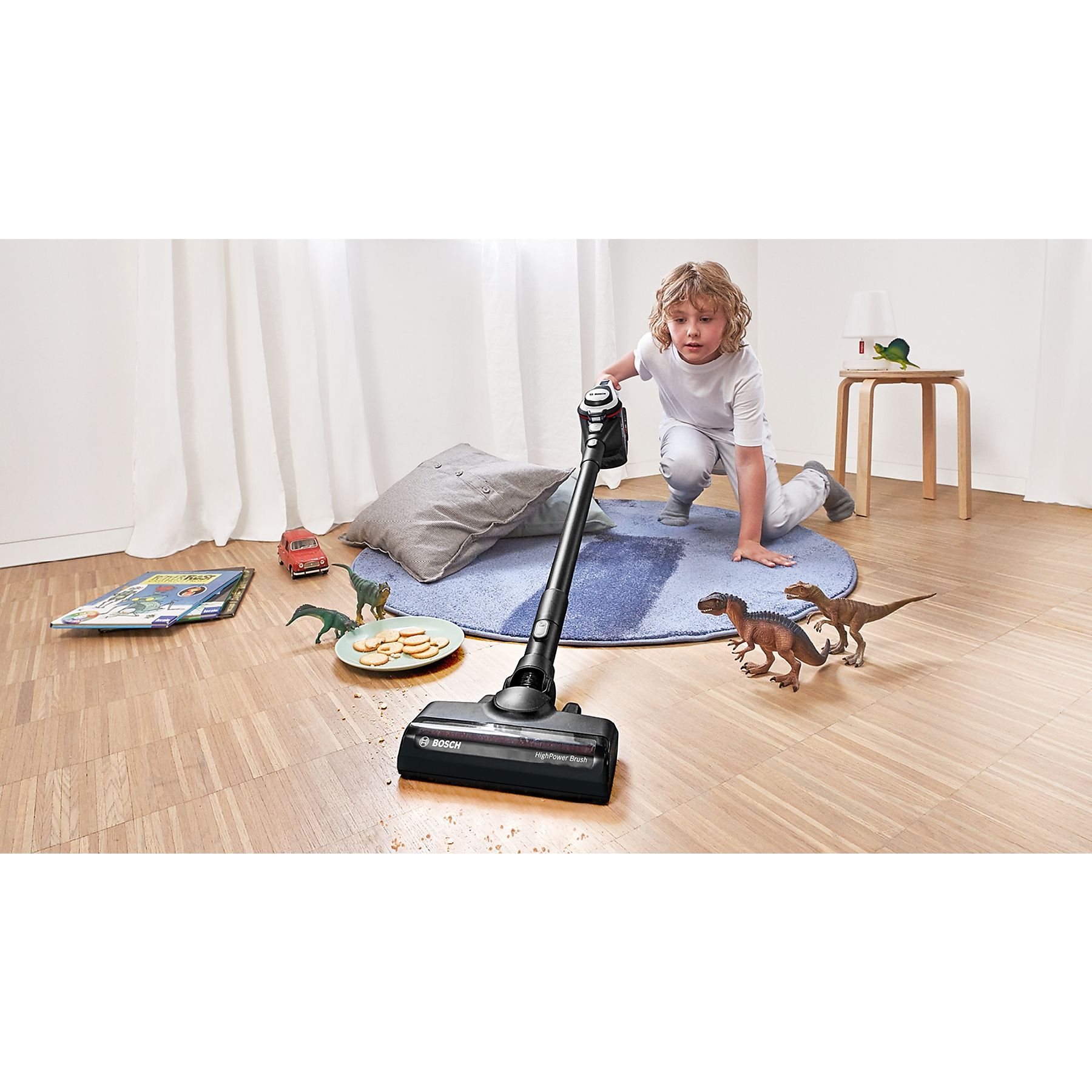 BOSCH BSS825ALL Stielsauger, Akkubetrieb