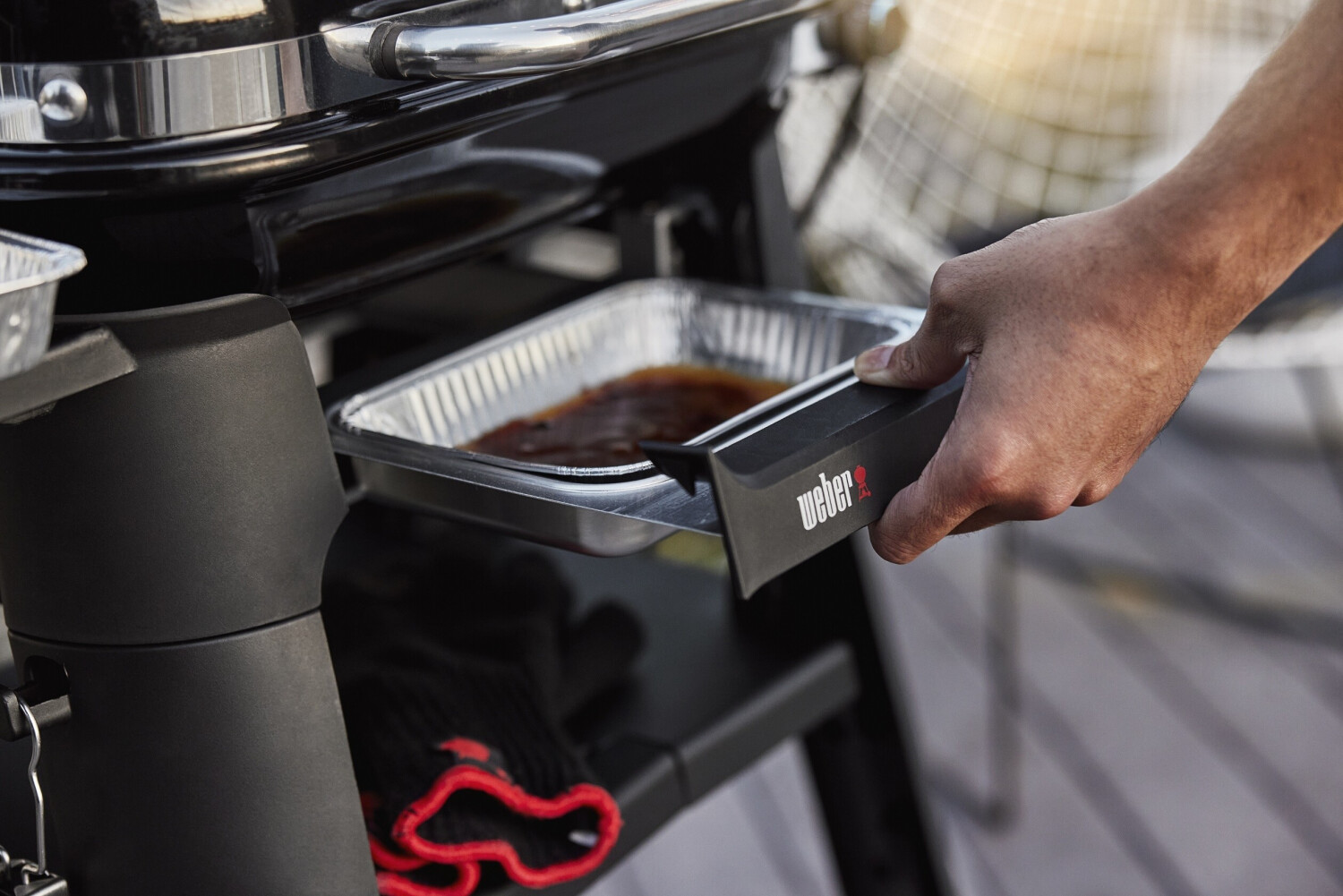 Weber Lumin Compact Stand schwarz