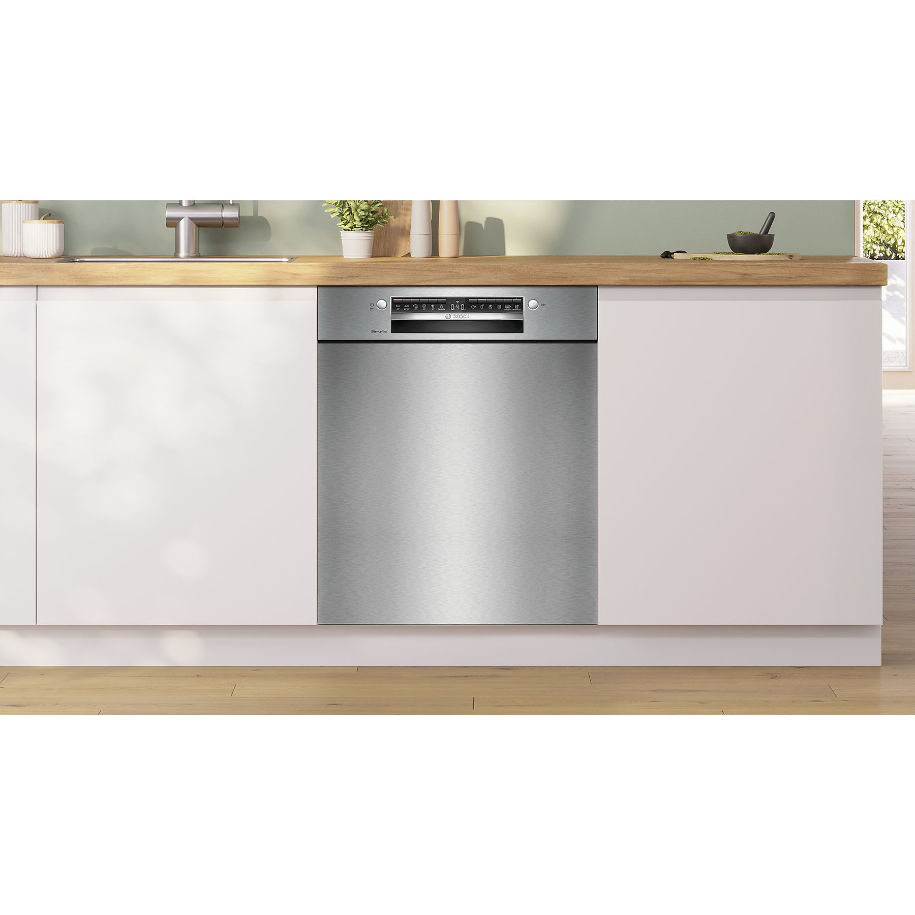 BOSCH SMU4EVS08E Serie 4 Geschirrspüler (unterbaufähig, 598 mm breit, 44 dB (A), B)
