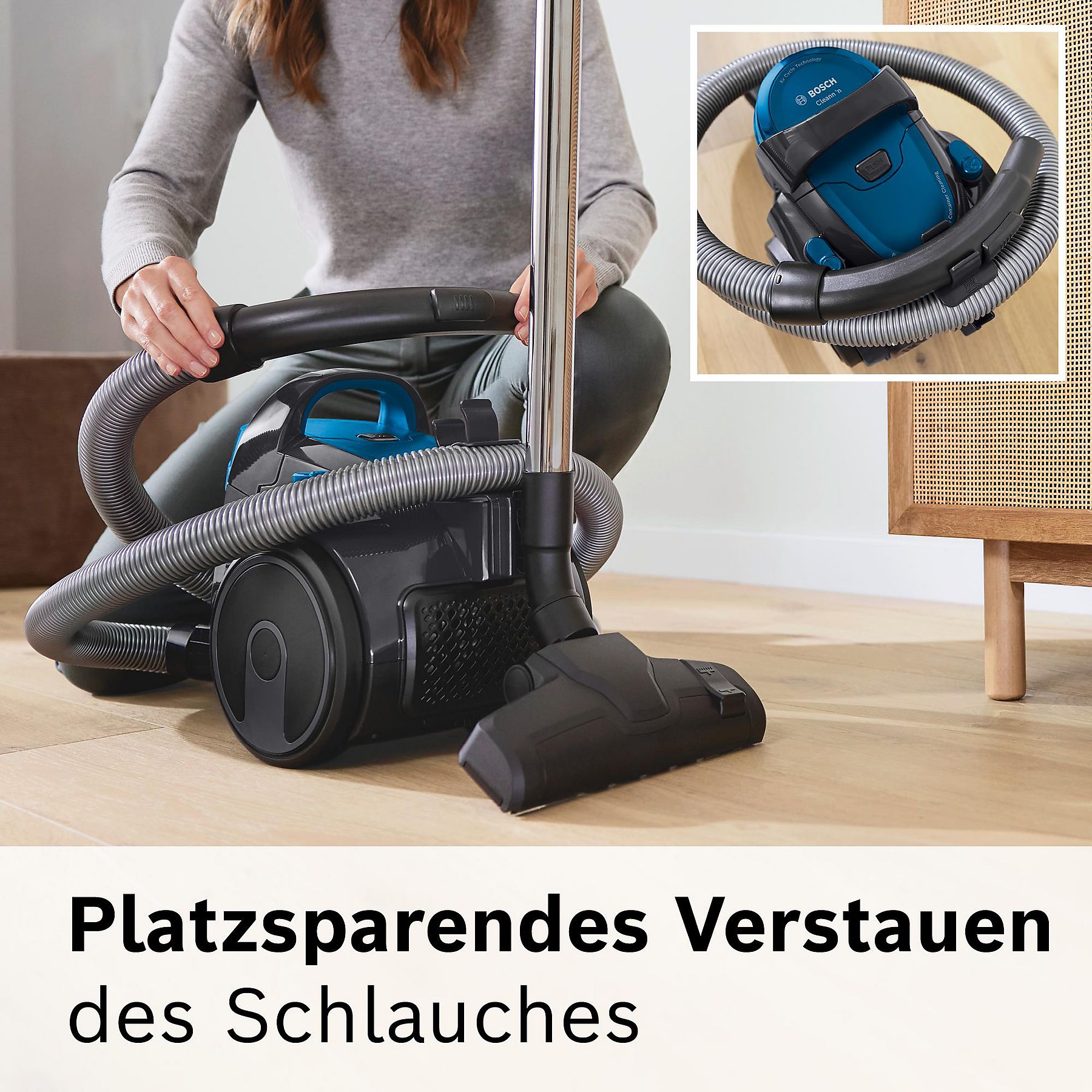 BOSCH BGC05A220A Staubsauger, maximale Leistung: 700 Watt