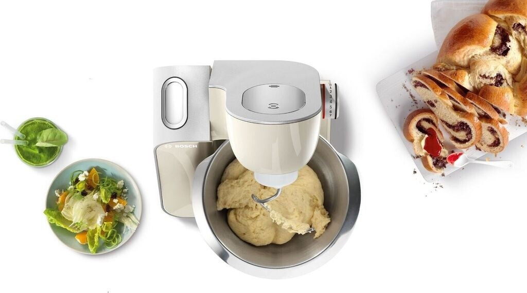 Bosch CreationLine MUM5 1000 W MUM58L20 silber/beige 