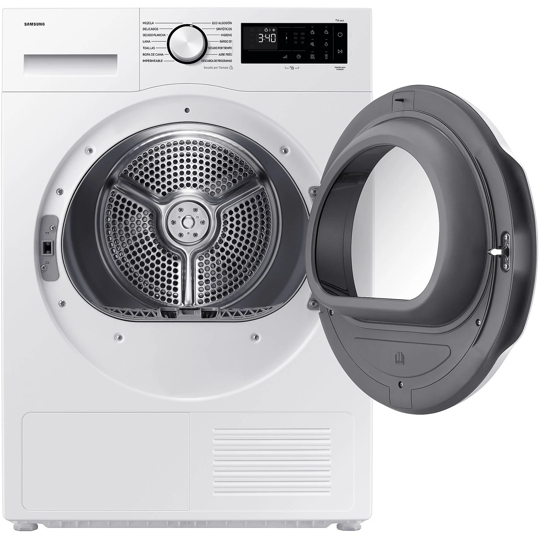 SAMSUNG DV90DG52A0TEEG Wärmepumpentrockner (9 kg, Weiß)