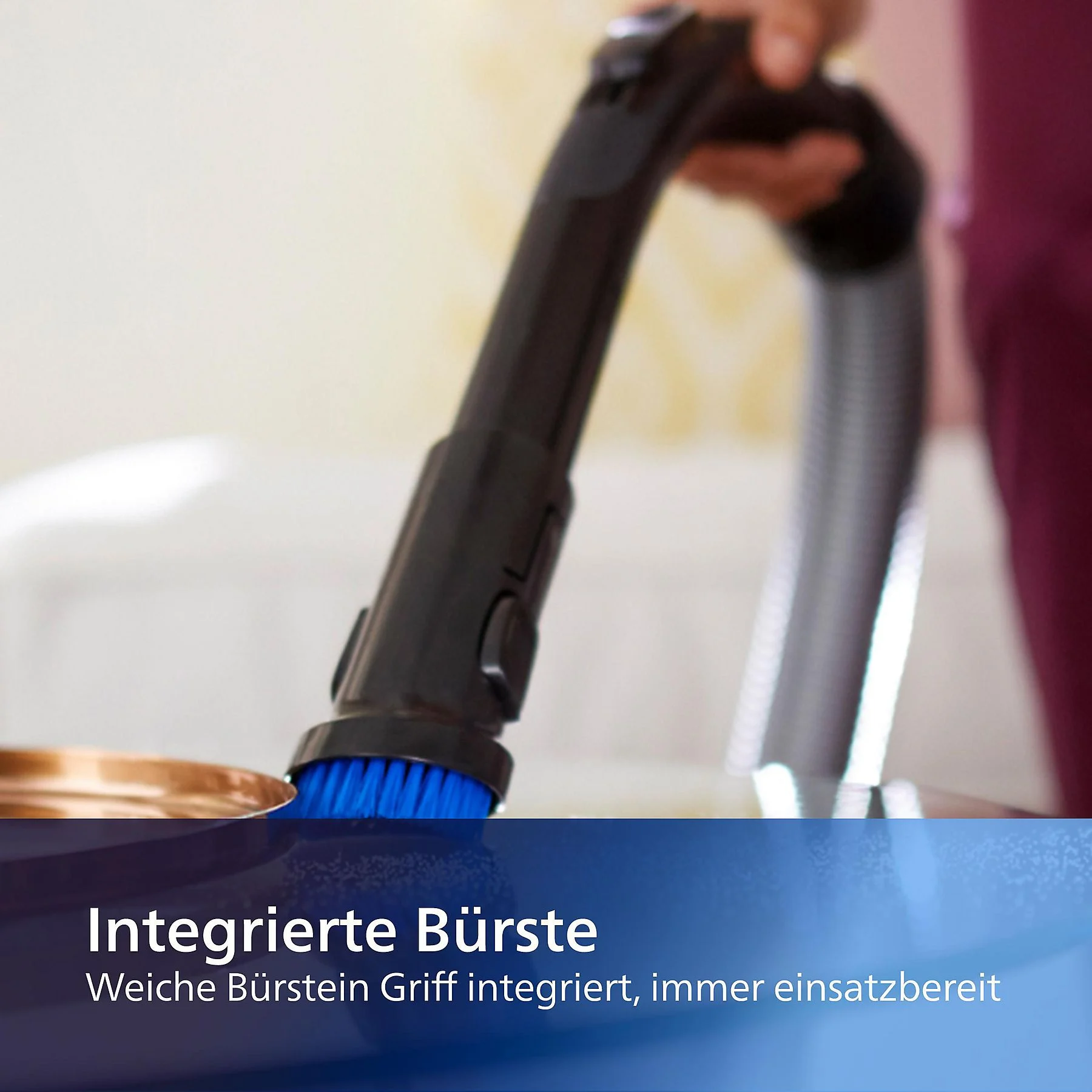 PHILIPS FC9331/09 PowerPro Compact 3000 Serie beutellos, Staubsauger, maximale Leistung: 900 Watt