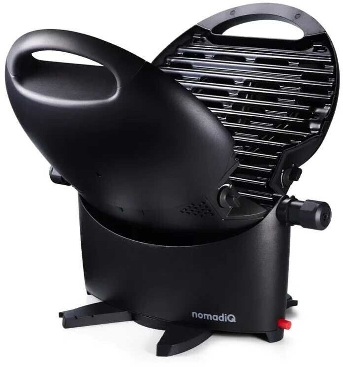 NomadiQ BBQ Gasgrill mattschwarz