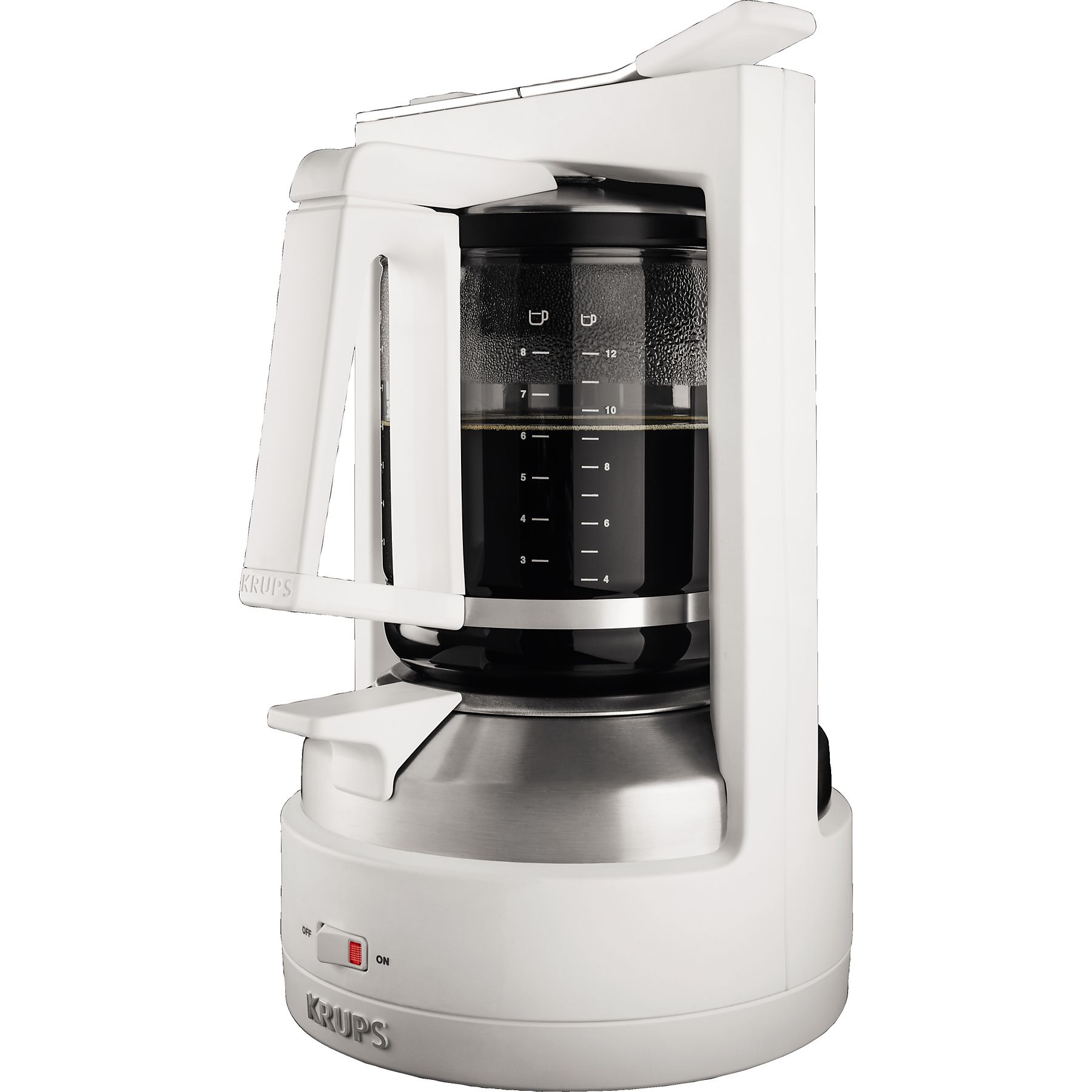 KRUPS KM 4682 Kaffeemaschine Weiß