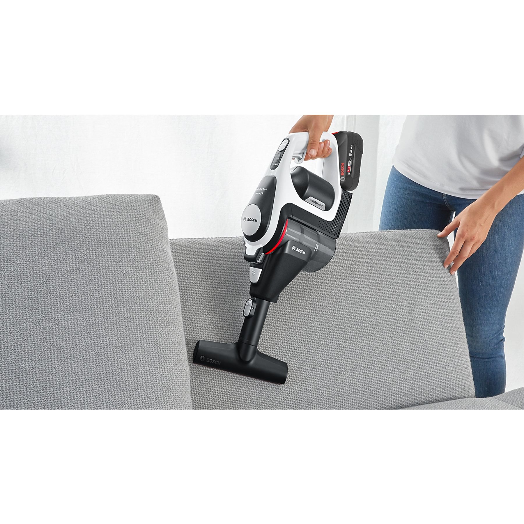 BOSCH BSS825ALL Stielsauger, Akkubetrieb
