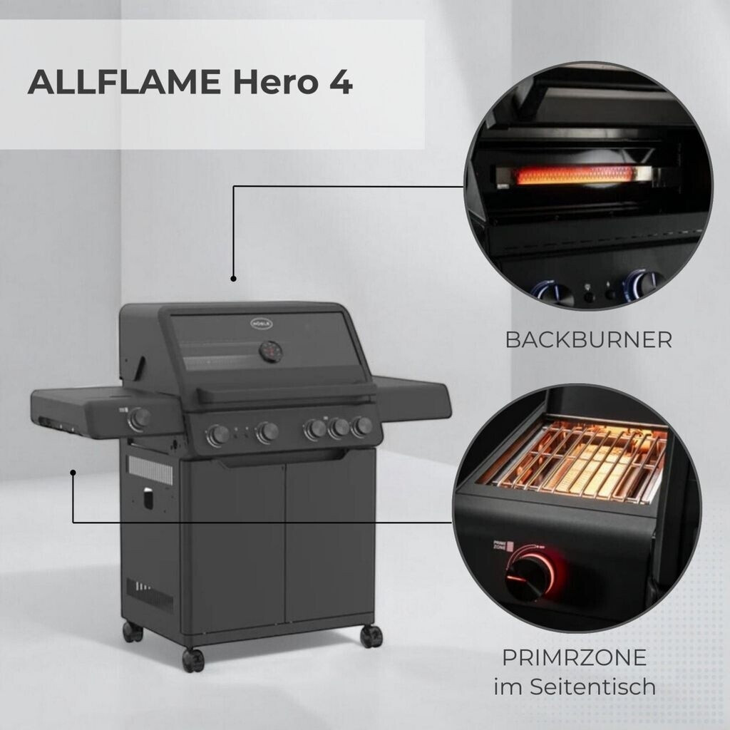 Rösle BBQ-Station ALLFLAME Hero 4