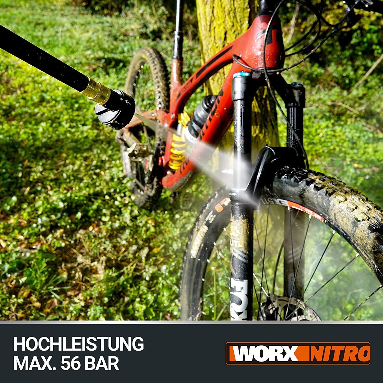 Worx Hydroshot Akku-Hochdruckreiniger WG633E.9