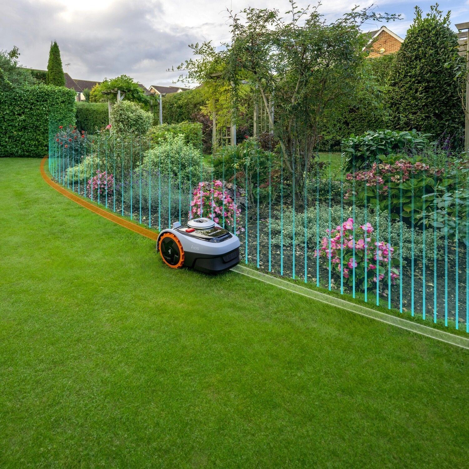 Segway Navimow i105E 500 m² grau
