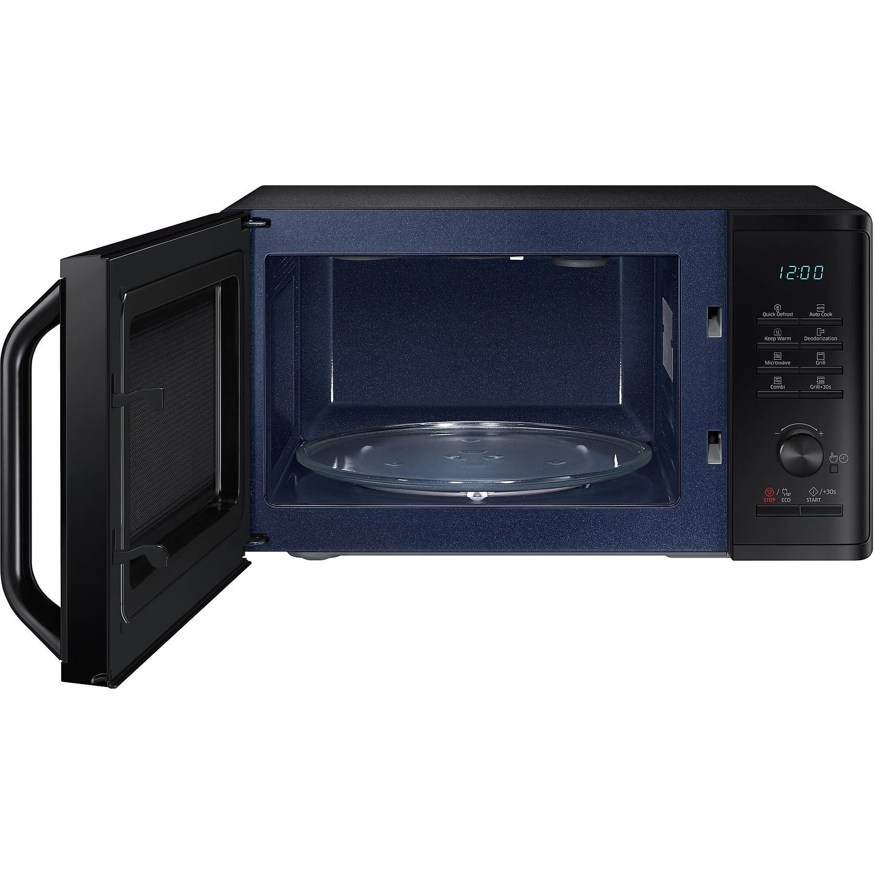 SAMSUNG MG23B3515AK/EN, Mikrowelle (800 Watt, Grillfunktion)