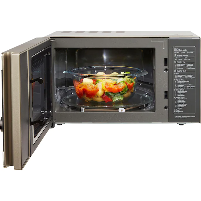 LG Mikrowelle »MH 6565 CPS«, Grill, 1000 W, Smart Inverter Technologie, echte Glasfront