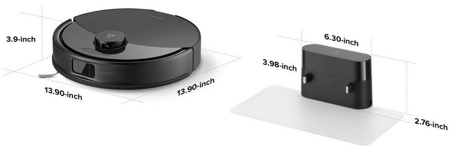 Roborock Q10 PF&Q10PF+ schwarz