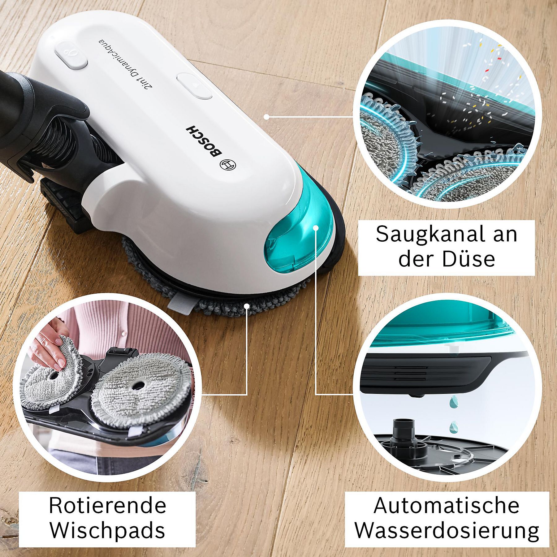 BOSCH BKS71HYG1 Stielsauger, Akkubetrieb