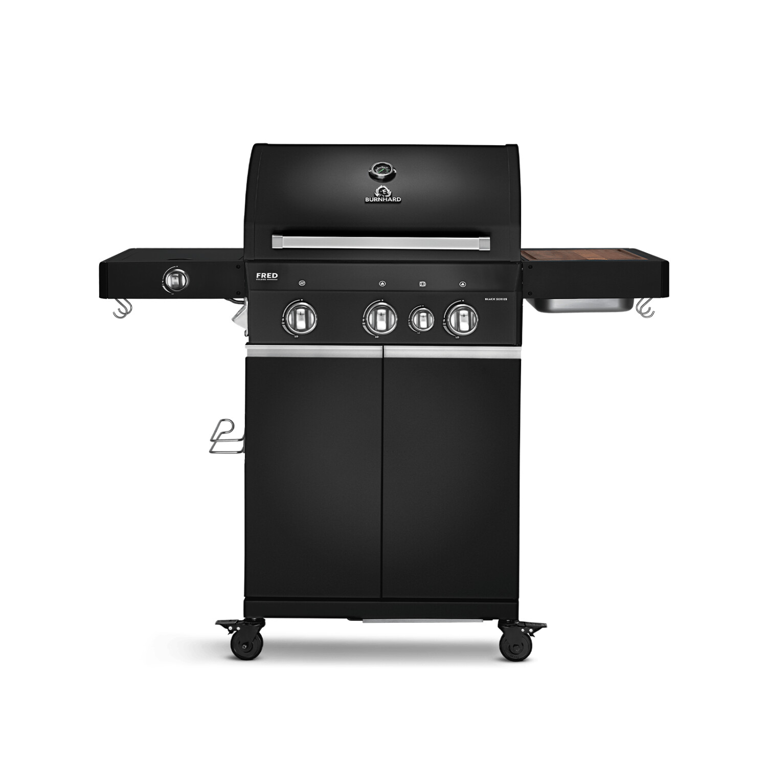 Burnhard Fred 3-Brenner 3-Burner Deluxe Series-3 Black