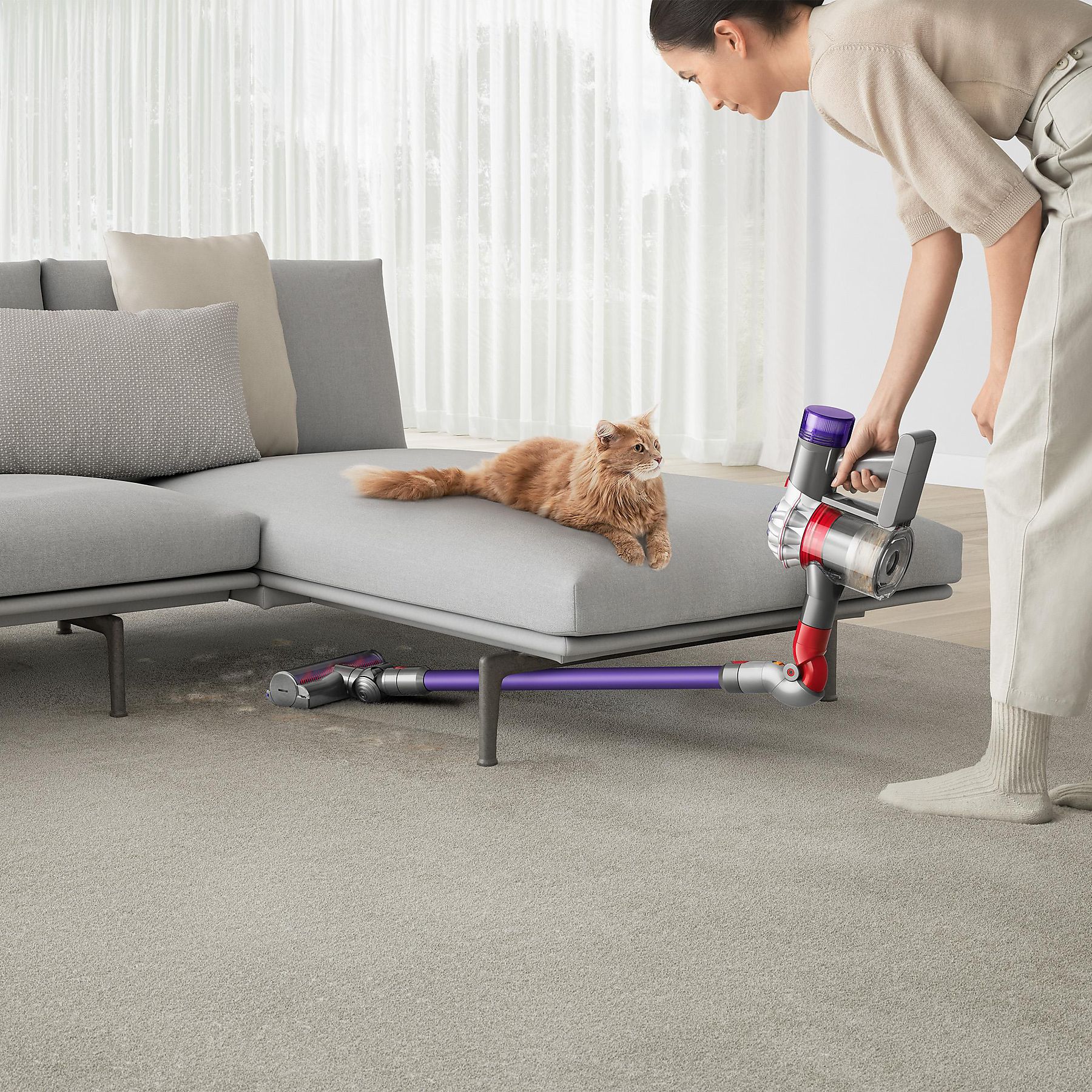DYSON V8 Origin (2022) Stielsauger, Akkubetrieb, 425 Watt