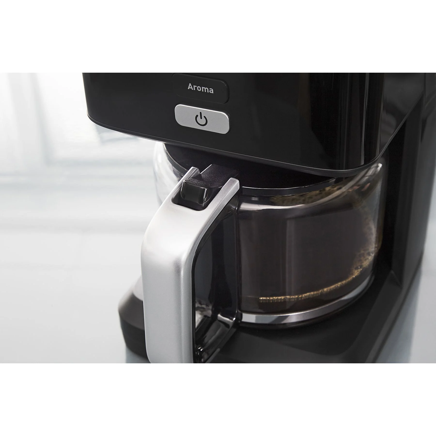 KRUPS KM6008 Smart'n Light Kaffeemaschine Hochglanz-Schwarz