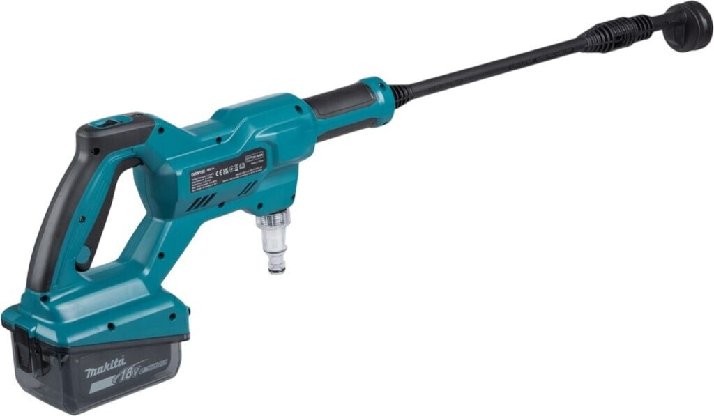 Makita DHW 180 RF1 Akku Druckreiniger 18 V 24 bar + 1x Akku 3,0 Ah + Ladegerät