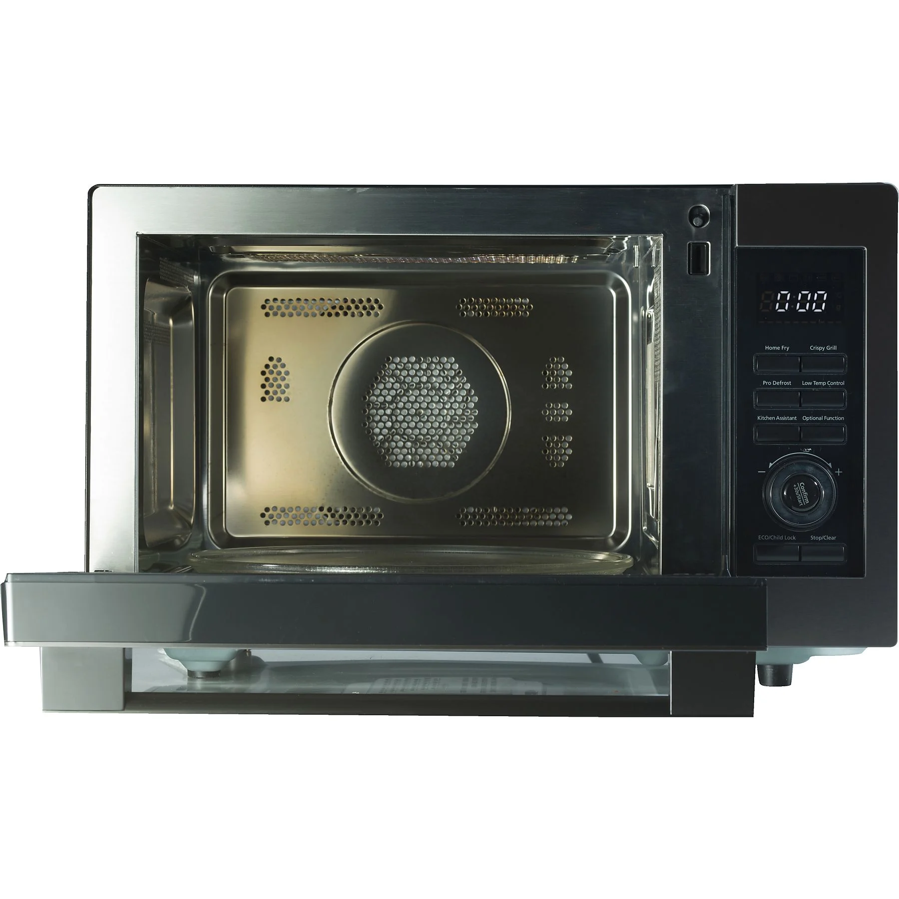 KOENIC KMWC 3019 DB, Mikrowelle (1000 Watt, Grillfunktion, Heißluftfunktion)