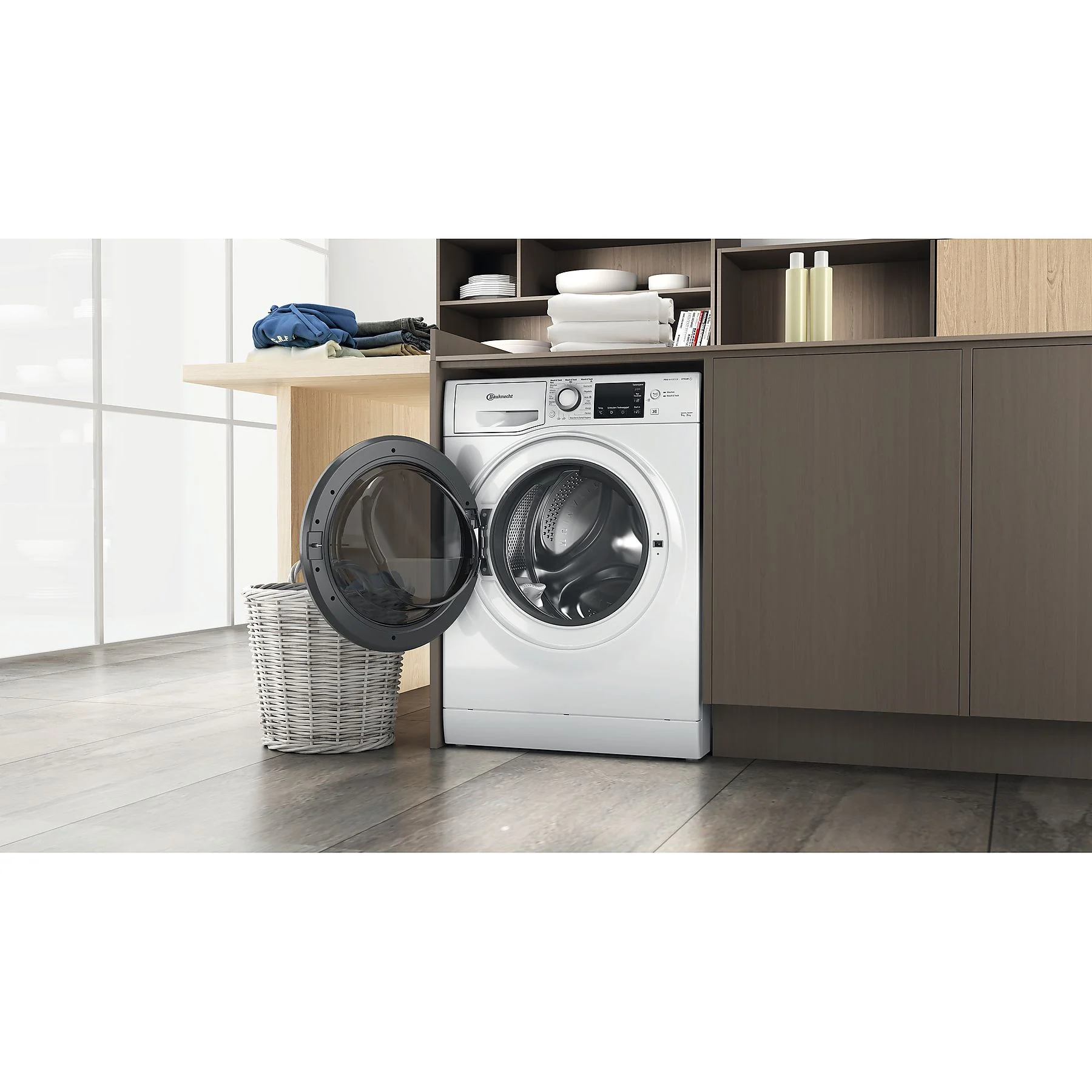 BAUKNECHT WATK Sense 96 41 N Waschtrockner (9 kg / 6 kg, 1351 U/Min.)