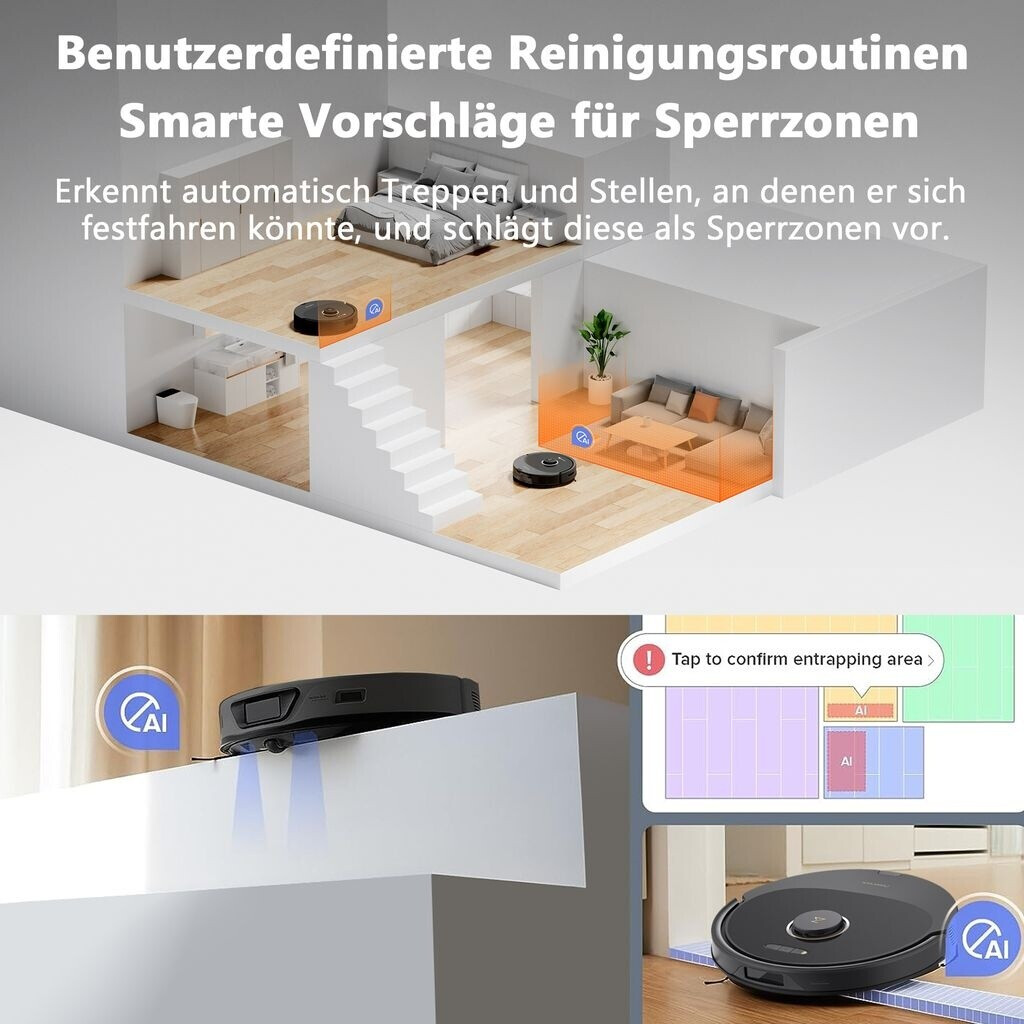 Roborock Q8 Max+ schwarz