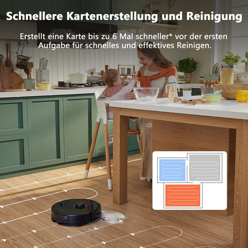 Roborock Q8 Max+ schwarz