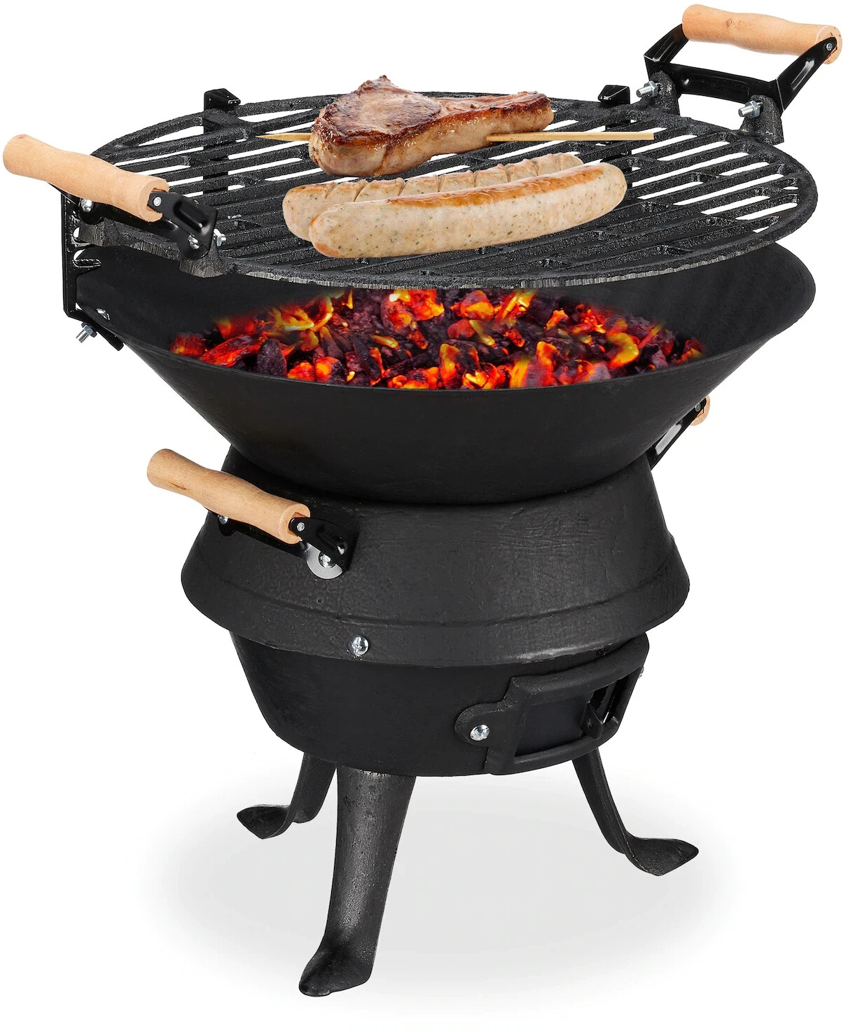 Relaxdays Grillfass