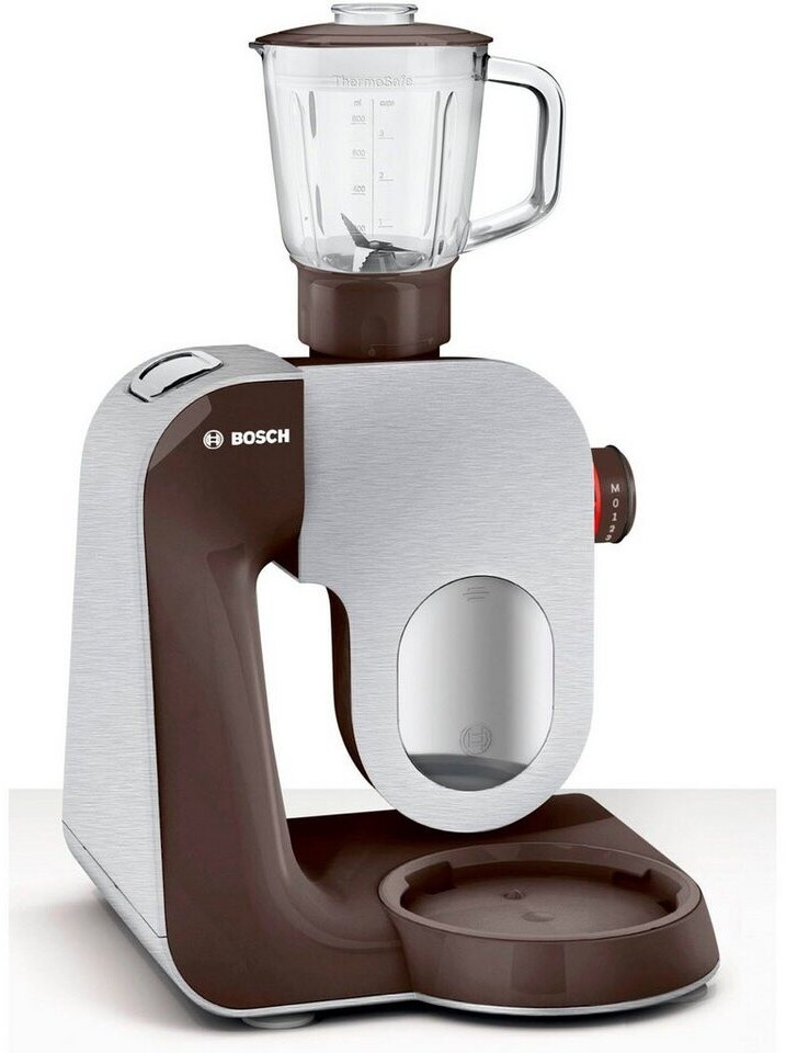 Bosch MUM5 1000 W Edelstahl gebürstet MUM58A20 grau