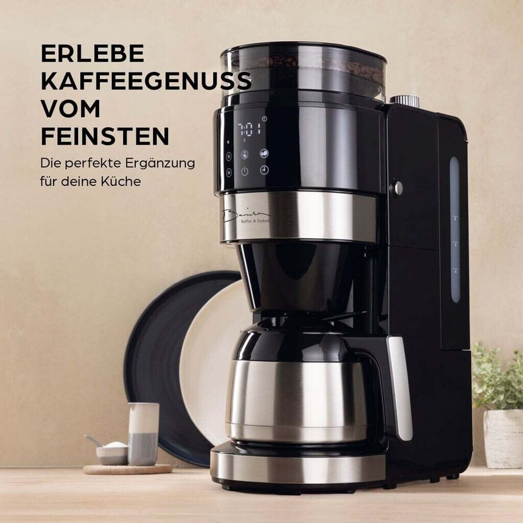 Barista Kaffeemaschine mit Mahlwerk 15427