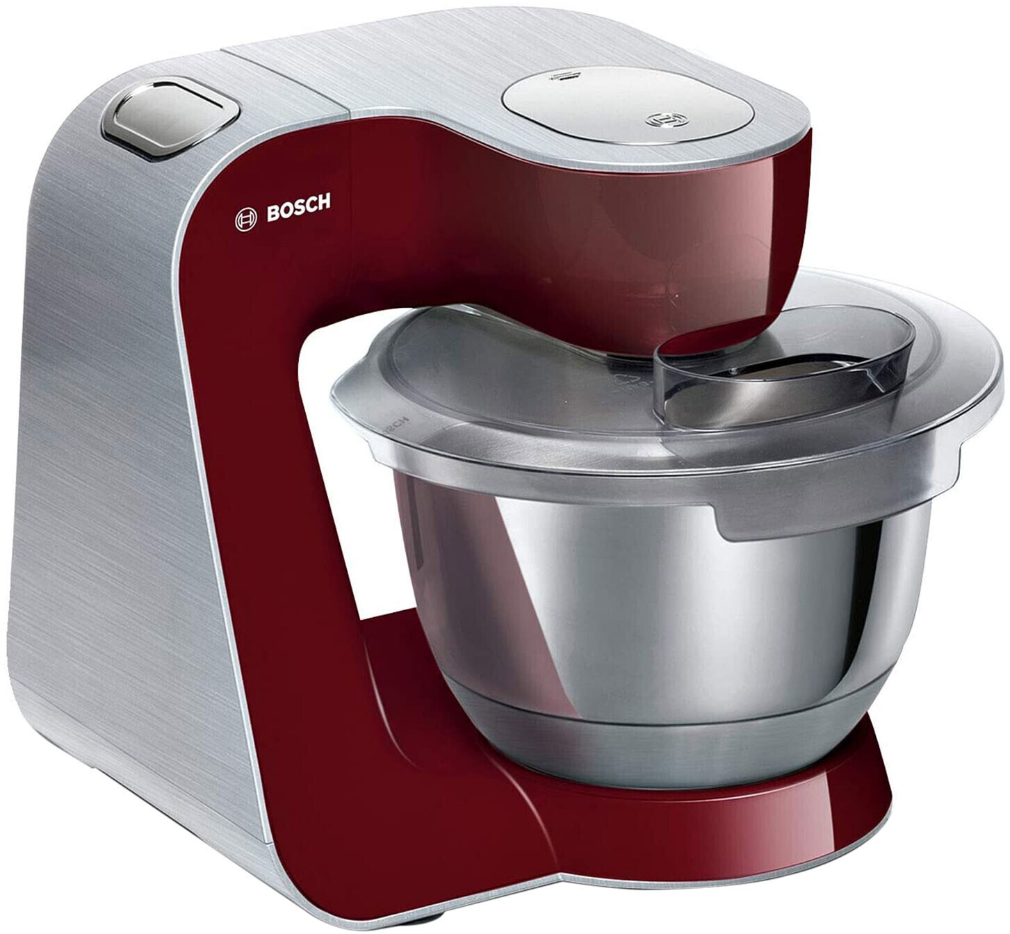 Bosch MUM5 1000 W Edelstahl gebürstet MUM58CR60 rot