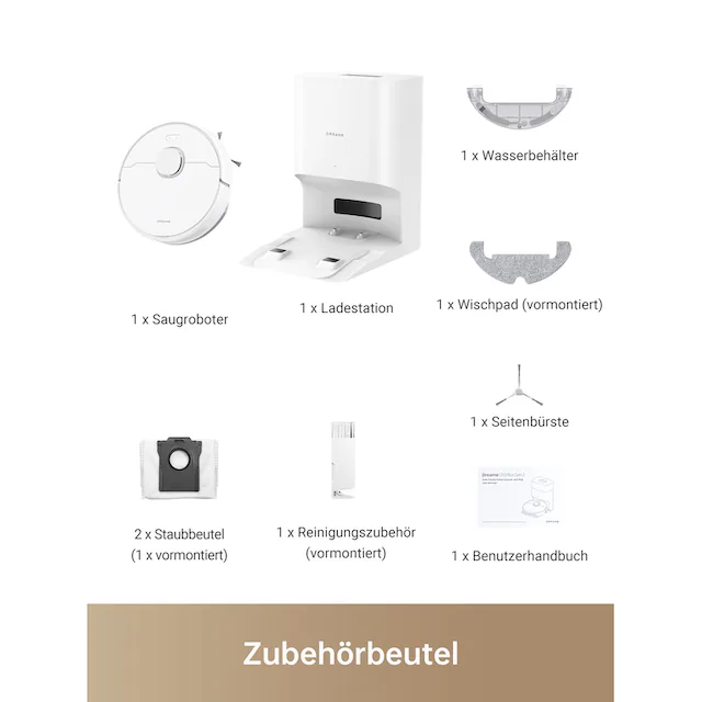 Dreame Saugroboter »mit Wischfunktion Dreame D10 Plus Gen 2,«