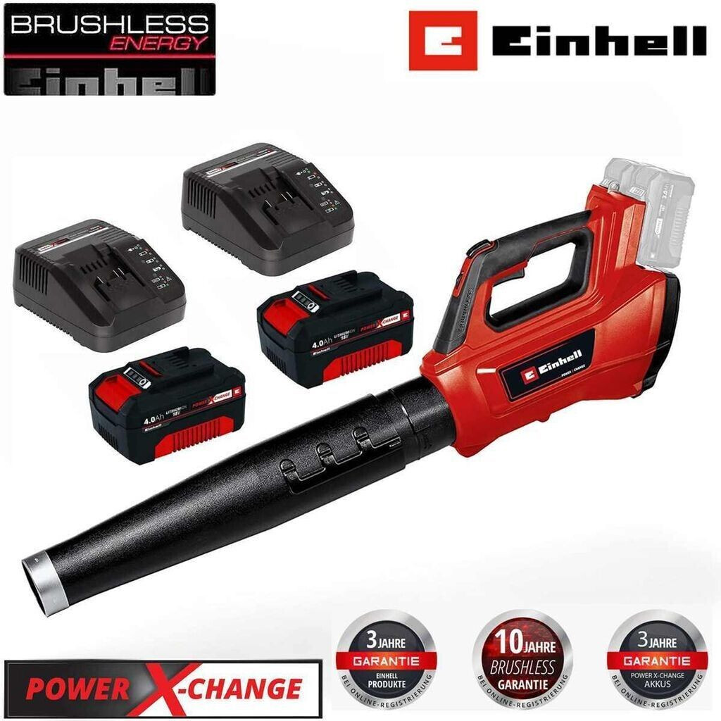 Einhell GE-LB 36/210 Li E mit Akku 4 Ah und Ladegerät