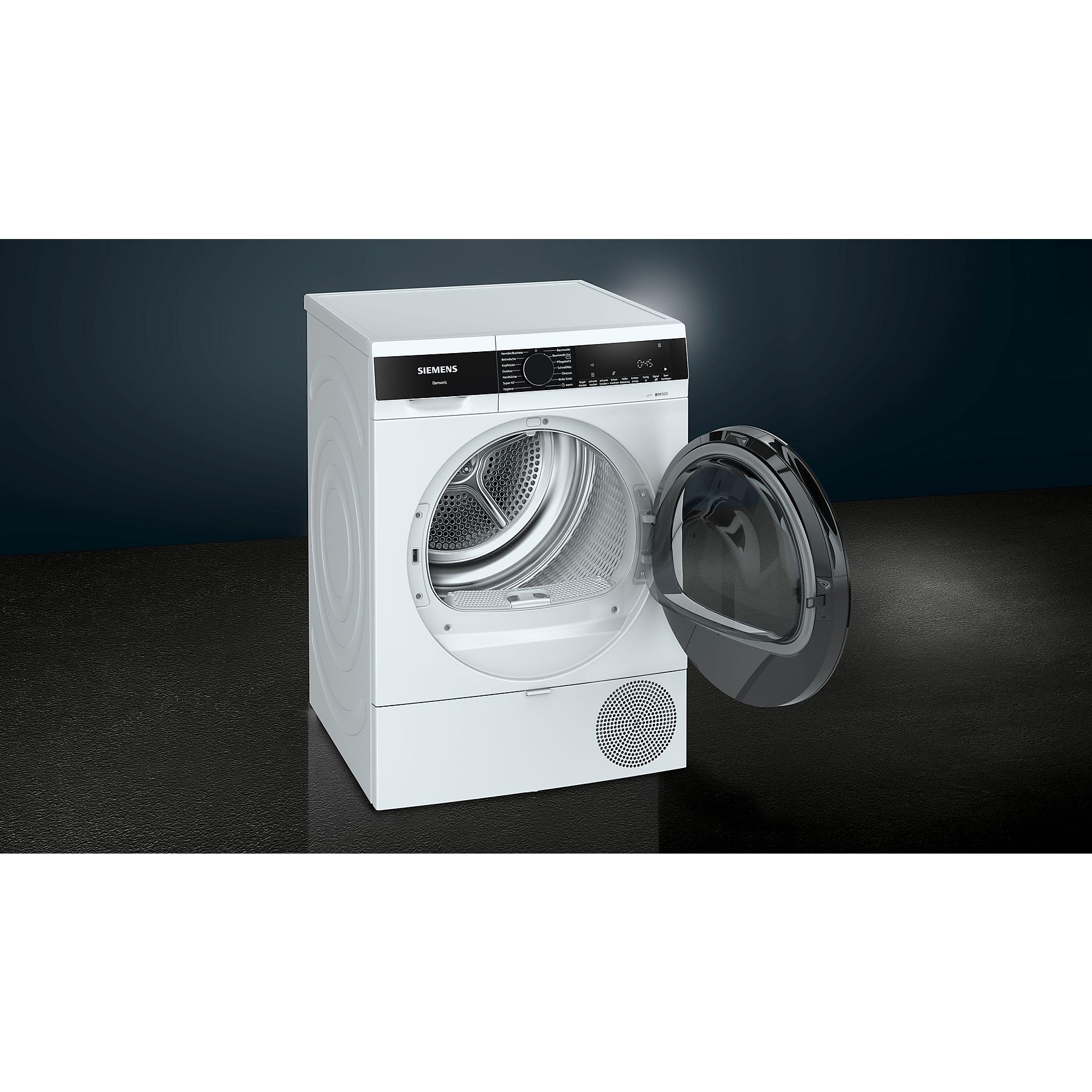 SIEMENS WQ33G2D40 Wärmepumpentrockner iQ500 (8,0 kg, weiß)