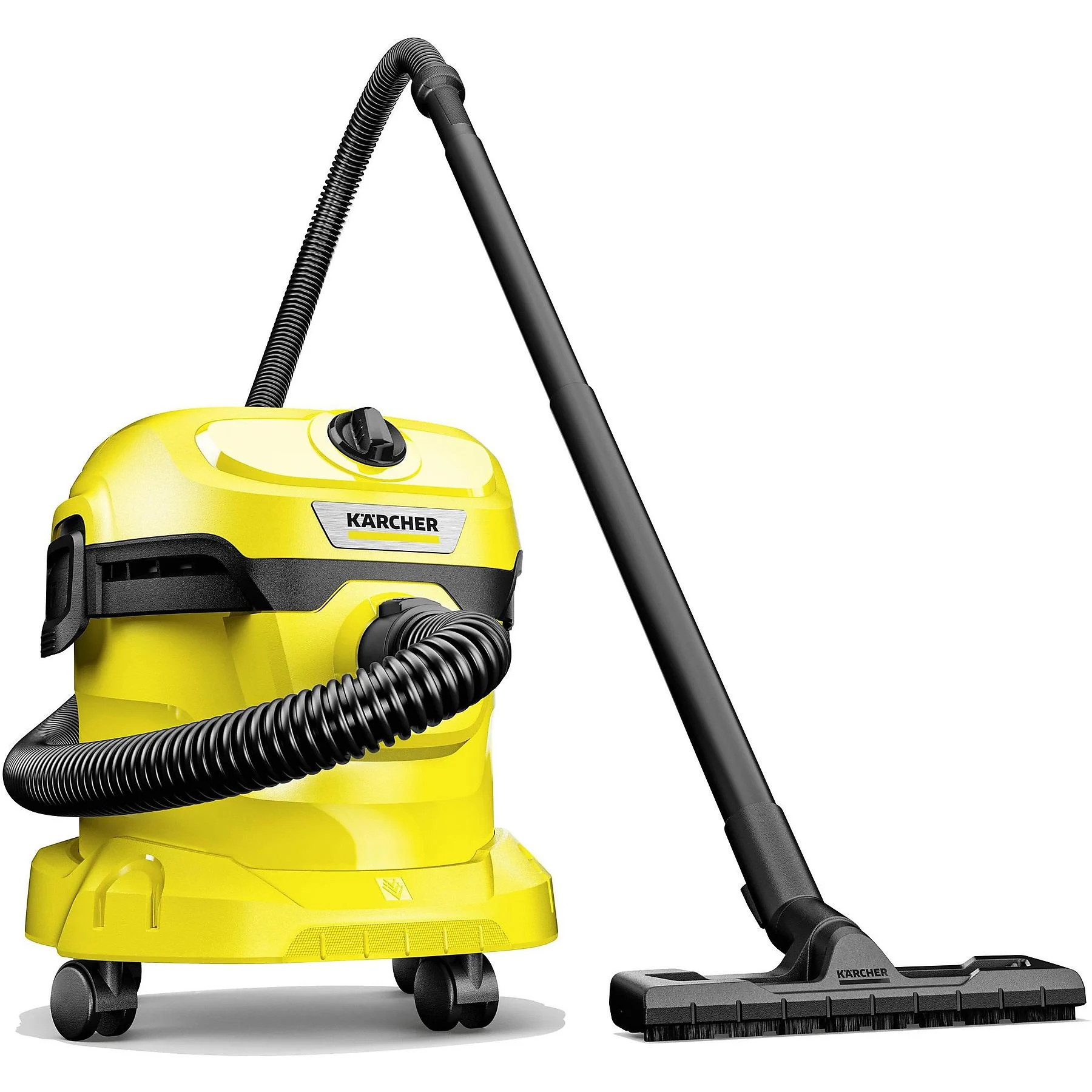 KÄRCHER 1.628-009.0 WD 2 PLUS V-12/4/18/C Nass-/Trockensauger, Gelb