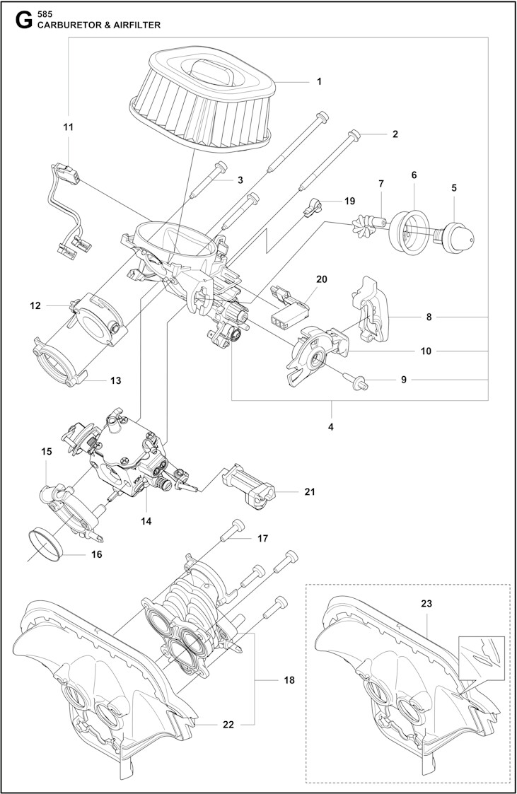 Husqvarna 585 Profi 