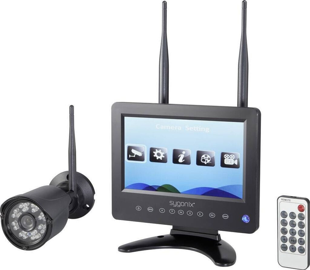 Sygonix Set 4 Kameras 1280 x 720 Pixel 2.4 GHz (4064161326054)